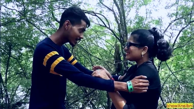Indian desi Beautiful Bhabhi outdoor romance